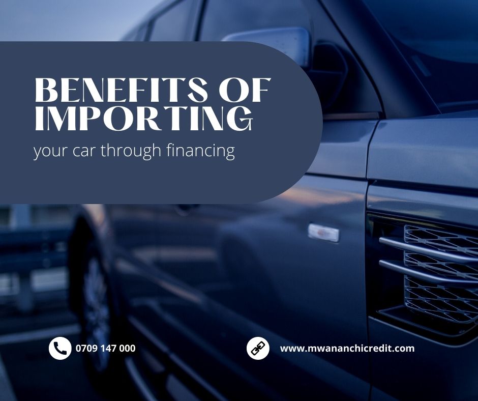 What are the benefits of importing your car through financing