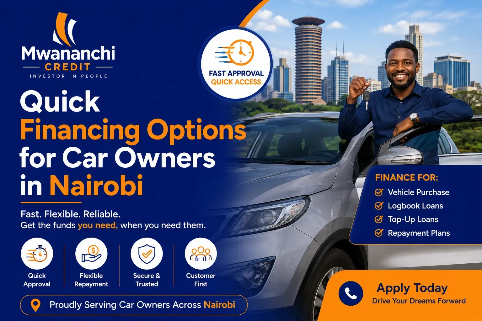 Quick Financing Options for Car Owners in Nairobi