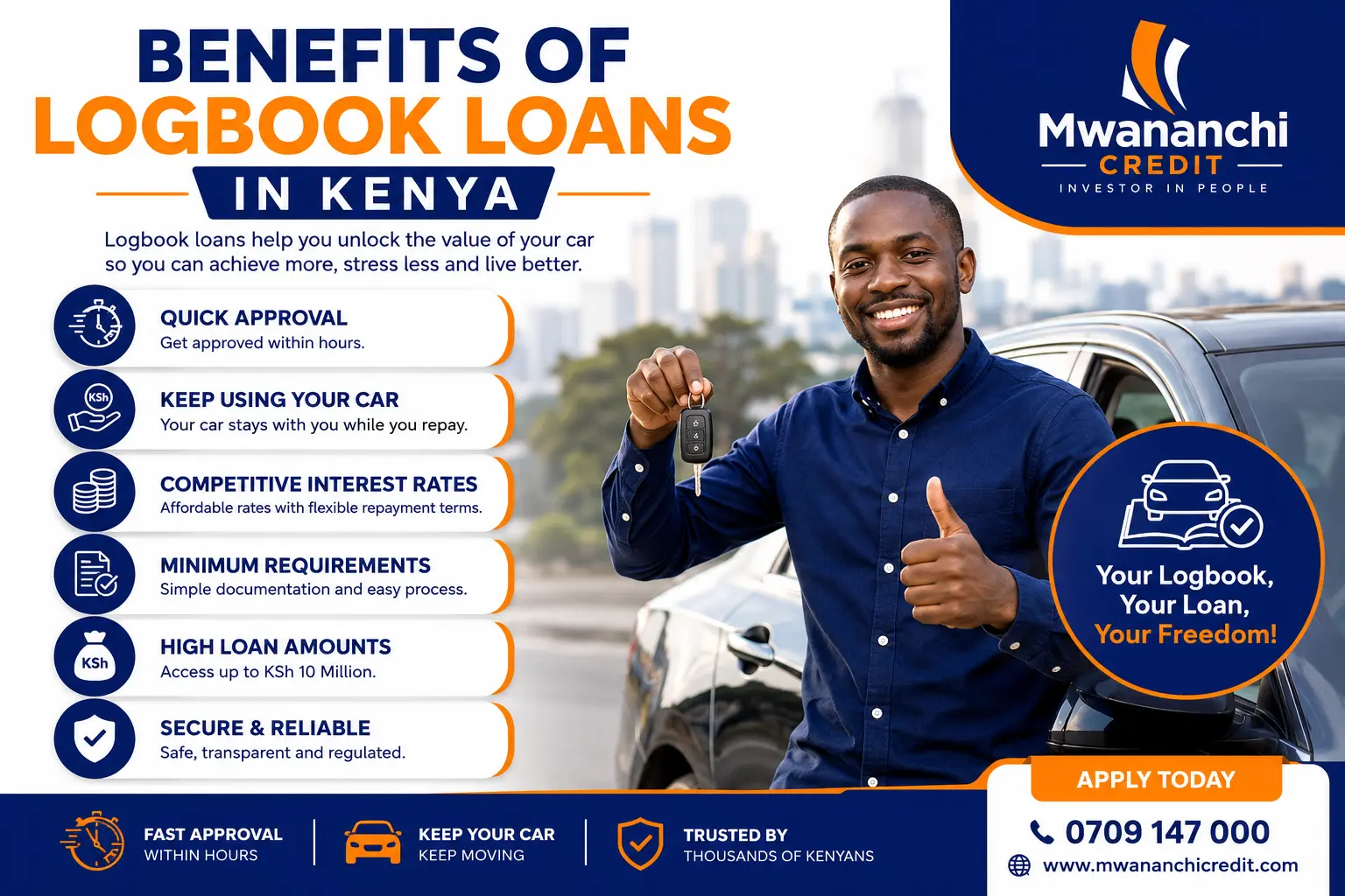 Benefits of Logbook Loans in Kenya | Mwananchi Credit