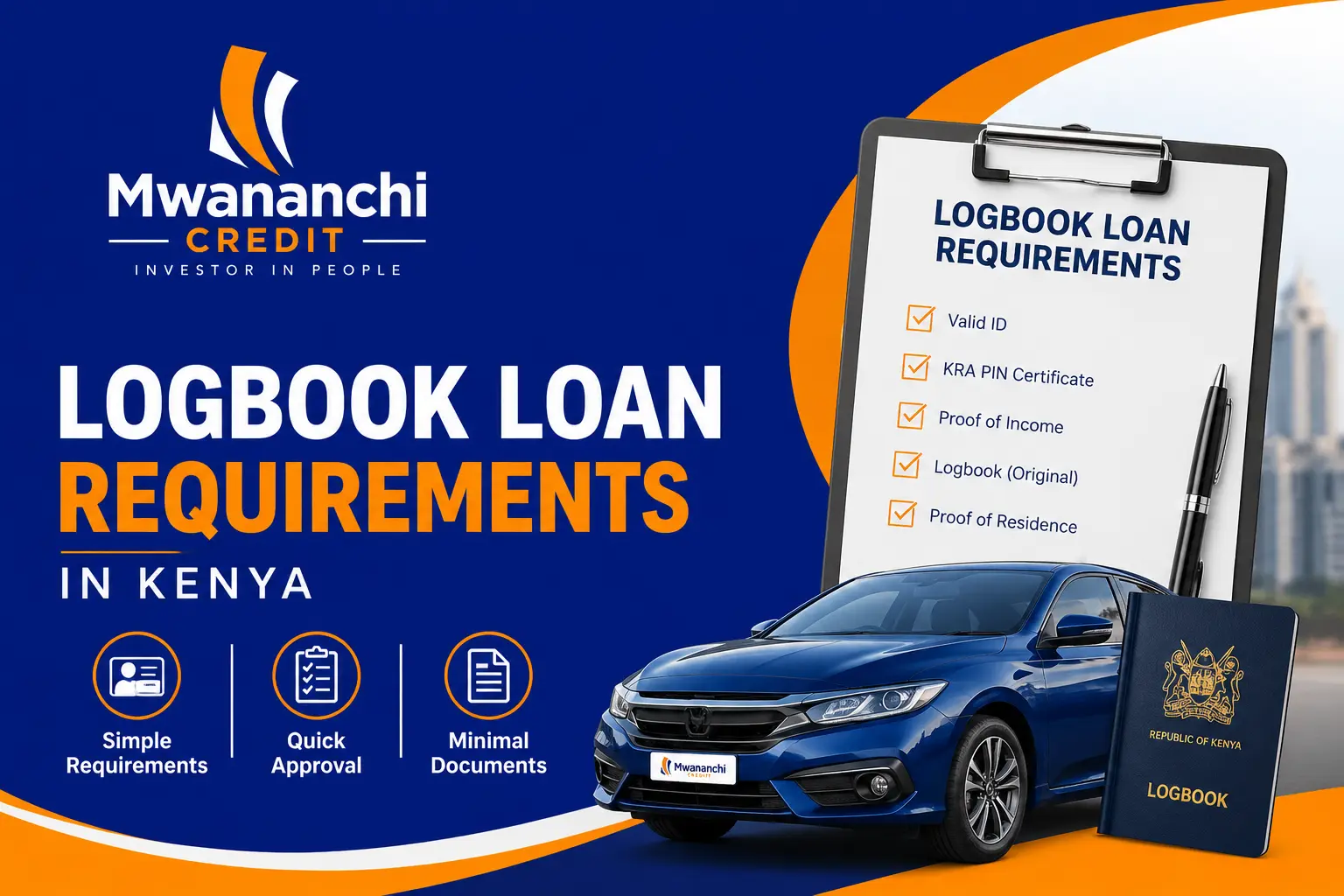 Logbook Loan Requirements in Kenya