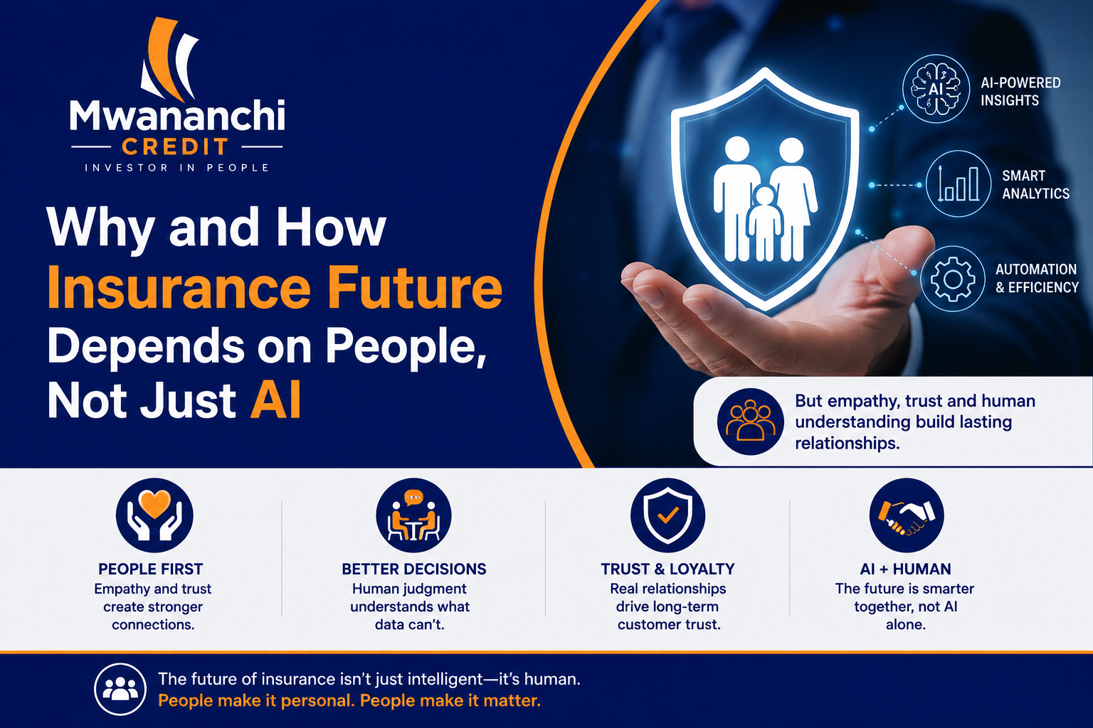 Why and How Insurance Future Depends on People